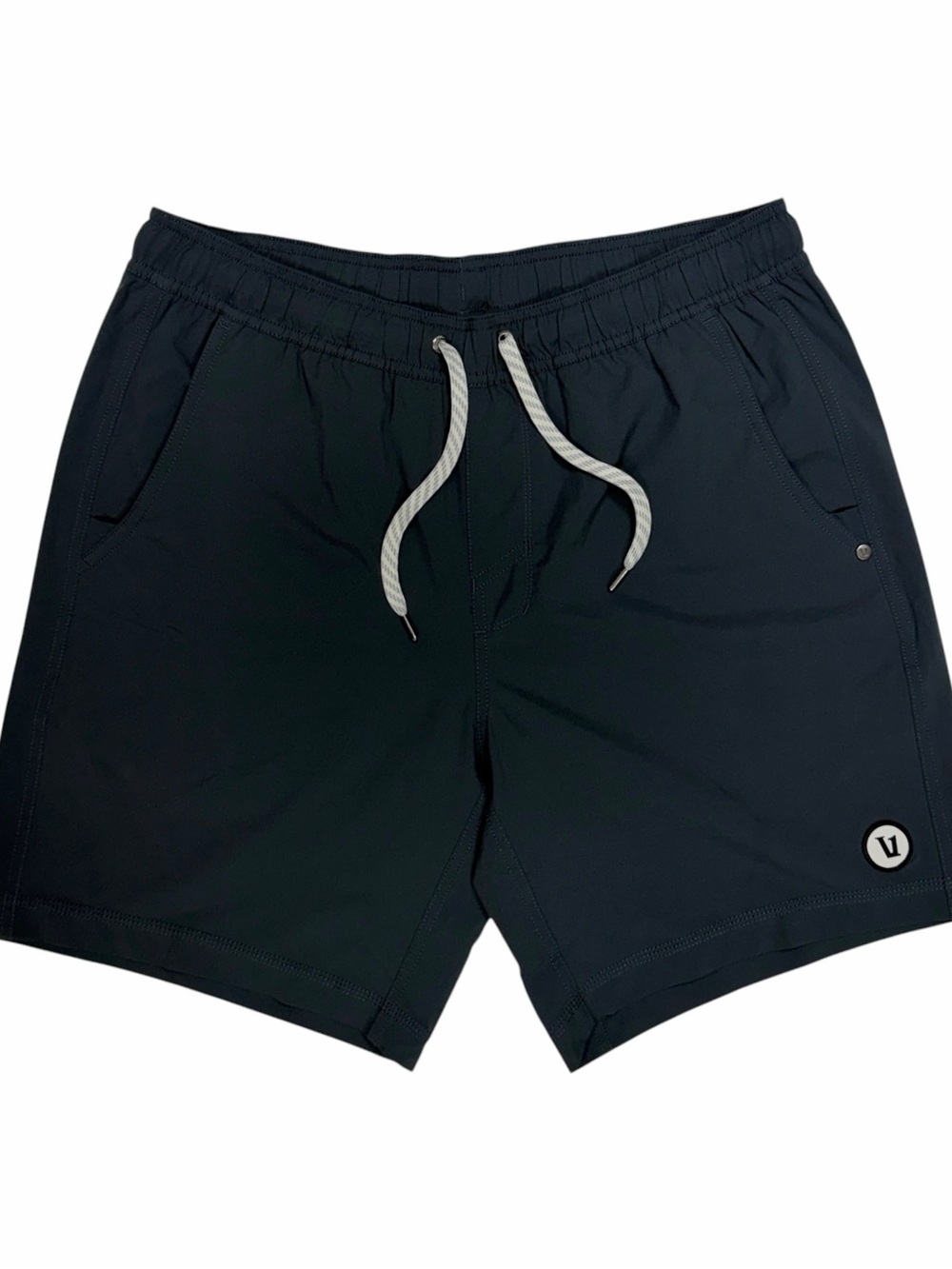 Vuori Kore Shorts Mens Medium Grey 7” Lined Athletic Hybrid Performance Gym Swim